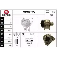 Генератор SNRA 1228735839 VW8035 VW803 5 BHHHVI