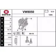 Генератор SNRA VW8050 1228735941 VW805 0 CZLEHAM