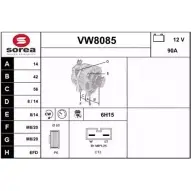 Генератор SNRA VW8085 PLUWW VW 8085 Volkswagen Transporter (T4) 4 Грузовик 2.4 D 78 л.с. 1990 – 1998