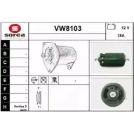 Генератор SNRA WXY6F5P VW8103 VW 8103 1228736543