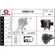 Генератор SNRA 4II9JRF 1228736591 VW81 14 VW8114