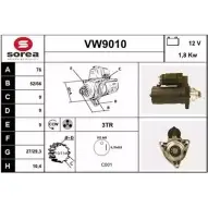 Стартер SNRA VW901 0 TLAYP94 VW9010 Volkswagen Transporter (T4) 4 Грузовик 2.4 D Syncro 78 л.с. 1992 – 1998