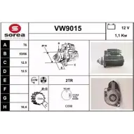 Стартер SNRA Volkswagen Bora (A4, 1J6) 4 Универсал 2.0 4motion 115 л.с. 2000 – 2005 VW9015 4L16IC VW9 015