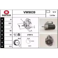 Стартер SNRA FAE6N VW9039 1228736877 VW 9039