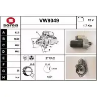 Стартер SNRA VW9049 V W9049 Audi A6 (C4) 1 Седан 1.9 Tdi 90 л.с. 1994 – 1997 E1419