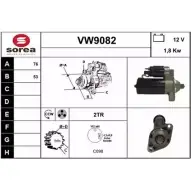 Стартер SNRA V W9082 1228737175 VW9082 5QR1EW