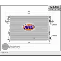 Радиатор охлаждения двигателя AHE 79IZLT N6 TPDN 1229028625 123.157