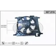 Вентилятор радиатора двигателя AHE 1229032317 307.016 NOCRI U95 SR
