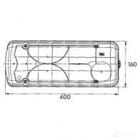 Рассеиватель заднего фонаря PROPLAST BMIY FV 1437664574 40253151 - Изображение 2