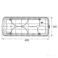 Рассеиватель заднего фонаря PROPLAST 40253152 1437664577 T VKX8 - Изображение 2