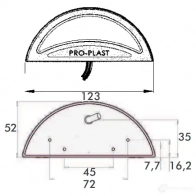 Фонарь подсветки номера PROPLAST DNUCK 5 40027214 1437664512 - Изображение 2
