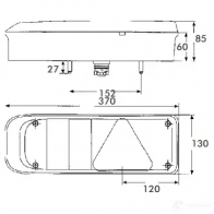 Задний фонарь PROPLAST 40256312 RD6S G 1437664634 - Изображение 2