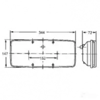 Задний фонарь PROPLAST 1437664436 40206002 3P5 DRGV - Изображение 2