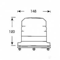 Проблесковый маячок PROPLAST Z 0WFC6 1437664009 40665001 - Изображение 2