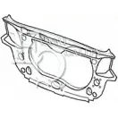 Панель радиатора EQUAL QUALITY L05061 3B5ME UWN2 P Audi A4 (B7) 3 Седан 3.2 Fsi Quattro 255 л.с. 2005 – 2008