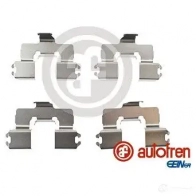 Ремкомплект колодок AUTOFREN SEINSA Mazda MX-5 9X3 M0V D42802A 8430320256023