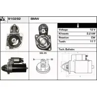 Стартер EDR Bmw 3 (E92) 5 Купе 4.0 M 420 л.с. 2007 – 2013 X3D1F3 910292 L H4404