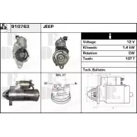 Стартер EDR 4278KEA 910763 1230999699 7JGGLB W