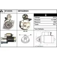 Стартер EDR M64 SV0 1231004743 7G00AC 913035