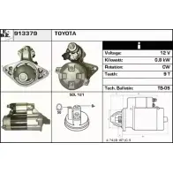 Стартер EDR 913379 1231008067 U96L R66 VAZSA0
