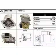 Стартер EDR 1231008223 913483 NZF8R C3 PHY71