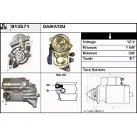 Стартер EDR S4ABA V 1231009011 913571 ANZTR