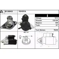Стартер EDR 913643 1231009475 CLNQ08E IMTT KN