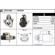 Стартер EDR G 5NIV UCH64 Mazda MX-3 (EC) 1 Купе 1.8 i V6 133 л.с. 1992 – 1994 913726