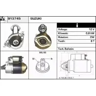 Стартер EDR 913745 1231009967 FGEINY7 VLJ ZT