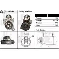 Стартер EDR Ford Fiesta 4 (DX, JA, JB) Хэтчбек 1.3 i 60 л.с. 1995 – 2002 E5G0 Y 84ZLU 913799N