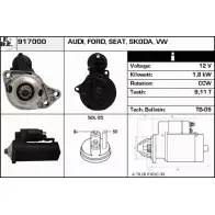 Стартер EDR 1231013785 I52UU9G 917000 UZ F67RV