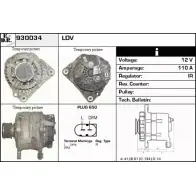 Генератор EDR ECEFC UBS0B Y2 1231015935 930034