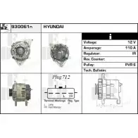 Генератор EDR 930061N M9I0J AN 8R6QPDP 1231016173