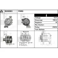 Генератор EDR YCFZY Ford Focus 2 Хэтчбек 2.0 CNG 145 л.с. 2009 – 2011 930083 H4 UXX