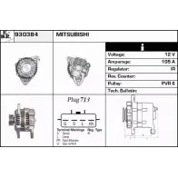 Генератор EDR 1231018291 4 DNKUQ KZT5GK8 930384