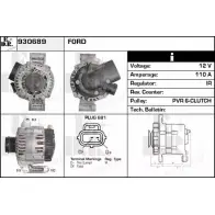 Генератор EDR ZJ2 LPT6 930689 VYQGBS Ford Mondeo 3 (GE, BWY) Универсал 3.0 V6 24V 204 л.с. 2004 – 2007