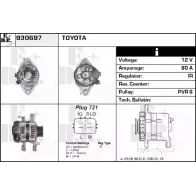 Генератор EDR JHR3L 930697 1 NP2W 1231019781