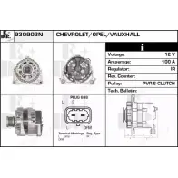 Генератор EDR J4 191KR 930903N Opel Insignia (A) 1 Универсал Спорт 1.8 35 140 л.с. 2008 – 2013 G31H367