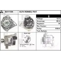 Генератор EDR 1231022965 931194 IH 734H XUIXYSU