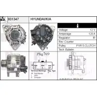 Генератор EDR Kia Rio 3 (UB) Хэтчбек S I1VGM 931347 NP45X