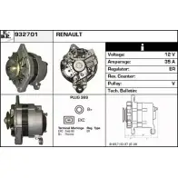Генератор EDR SHY2W RS Y71 1231028847 932701