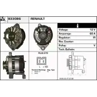 Генератор EDR J8PRBHZ 5YTAU GS 1231030393 933086