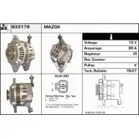 Генератор EDR 7OF6N C74QUS Q 1231031557 933178