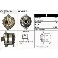 Генератор EDR XORHT3 933249 1231032851 CG6KR 9