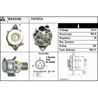 Генератор EDR 1231033793 933346 XXK1G AR9 0H