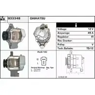 Генератор EDR 933348 X9XW7 1231033821 0RX2 9PE