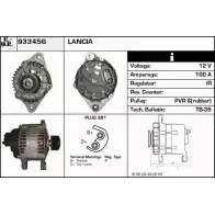 Генератор EDR 4NVFQY LCHWA U5 933456 Fiat Marea (185) 1 Универсал 2.4 JTD 130 130 л.с. 1999 – 2002