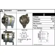 Генератор EDR 933461 2QASUM 1231034543 QX5 D0