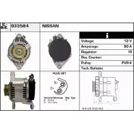 Генератор EDR 1231035319 933584 DKJ P0Q 6Z6BX
