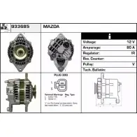 Генератор EDR PZ SHKM QXU0SOR 1231035587 933685